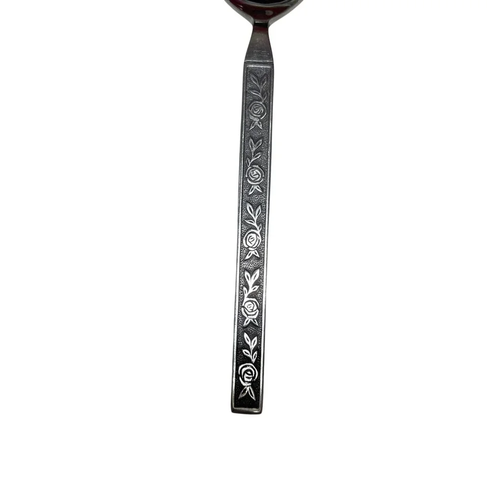 Interpur Stainless Steel Cutlery Sugar Spoon  (1) Vintage NEW Japan 1970's
